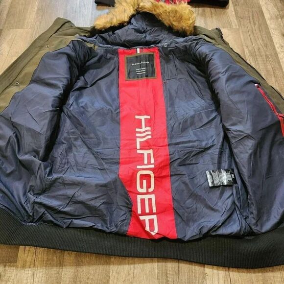 TOMMY HILFIGER JACKETS bomber jacket Size large - Picture 11 of 15